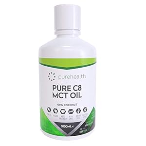 Pure Health C8 MCT Öl 100% Kokosnuss