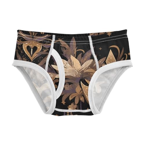 KLL Mardi Gra with French Lily Toddler Boys' Pure Cotton Training Underwear Cute Undies