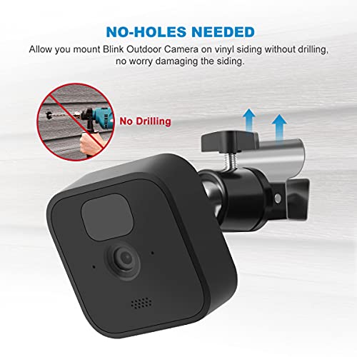 LANMU Vinyl Siding Mount Compatible with Blink Outdoor Camera, NoHole