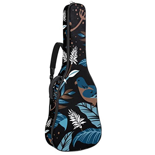 Étui de guitare coloré motif mandala abstrait, sac à dos de protection rembourré pour guitare classique acoustique… - Les Beatles, Paul McCartney, John Lennon, RIngo Starr, George Harrison Étui de guitare coloré motif mandala abstrait, sac à dos de protection rembourré pour guitare classique acoustique…