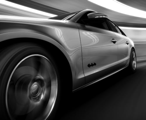 Image of Elektroplate Batman Bat Signal 3D Black Car & Truck Emblem