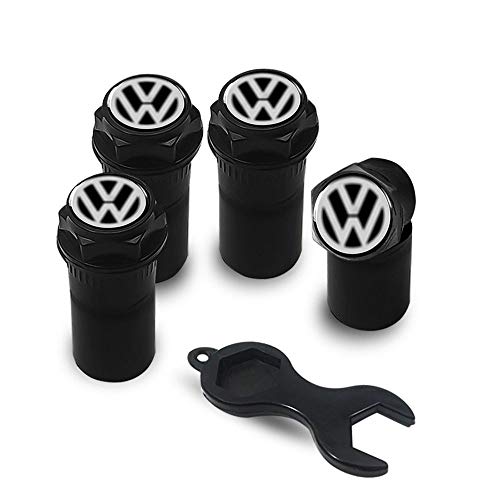 Tampa Bico Pneu Válvula Antifurto Preto T Cross