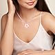 YUEXNKO Blumen Schmuck Set, Blumen Halskette Ohrringe, Sommer Schmuck Blumen, Damen Flower Schmuck, Schmuck Plumeria Aus Ton, für Damen, Ehefrau, Mutter, Mädchen