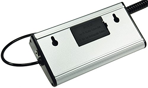 ChiliTec Digitale Paketwaage Versandwaage bis 120Kg +/-20g Edelstahl Oberfläche 27x27cm Spiralkabel 70-150cm Externes Display Waage für Lager Versand Pakete