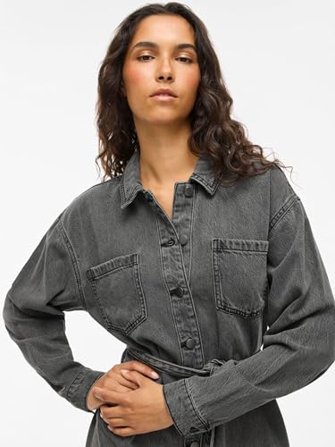 Robe denim Vikiki VILA pour affiner la silhouette confortablement