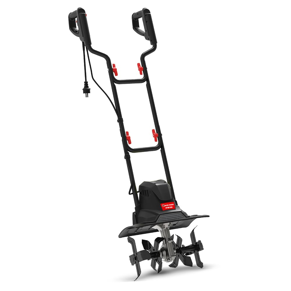 Motobineuse électrique 1050W - 4 Fraises - 36cm - Elem Garden
