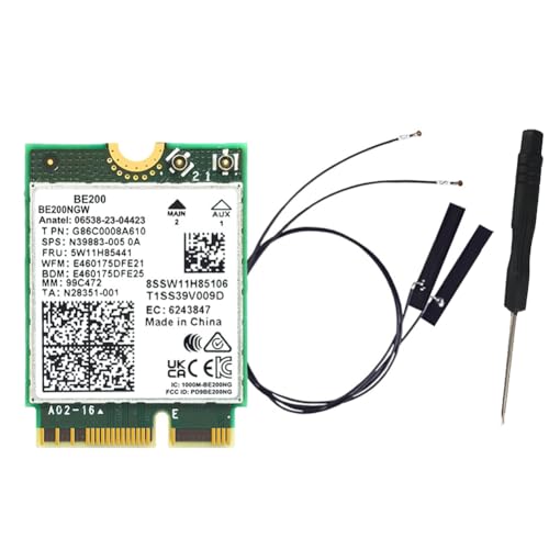 Adaptateur réseau M.2 WiFi 7 BE200 pour améliorer la connexion PC sous Windows 11