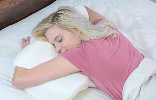 Elviros Oreillers à Mémoire de Forme, Oreillers Ergonomiques pour la Nuque, Oreiller Ergonomique Forme Orthopédique Anti Douleur, Décontracter Les Muscles aux Épaules, Gris Elviros Oreillers à Mémoire de Forme, Oreillers Ergonomiques pour la Nuque, Oreiller Ergonomique Forme Orthopédique Anti Douleur, Décontracter Les Muscles aux Épaules, Gris