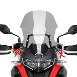 Cupolino Parabrezza Plexiglass JD9 TOURING Fume Chiaro COMPATIBILE CON BENELLI TRK 502 X 2018-2026
