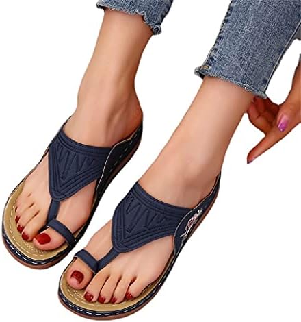 wide flip flops with arch support