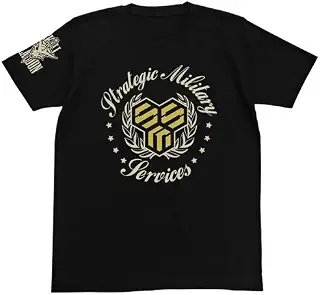 コスパ マクロスFRONTIER S.M.Sスカル小隊Tシャツ BLACK Mサイズ