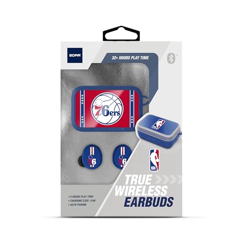 Image of SOAR NBA Wireless Sport Earbuds: Comfortable Fit & Convenient Charging