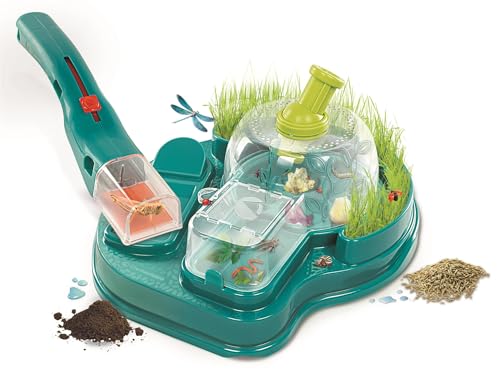 CLEMENTONI - L’Observatoire des Insectes - Kit Scientifique pour Observer la Nature dès 7 Ans - Loupe, Boîte d’Observation et Fiches - Jeu d’Éveil à la Biologie pour Enfants Curieux