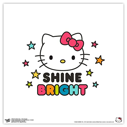 Poster mural Hello Kitty Briller Bright Gallery Pops Trends International deco chambre 30,5 cm