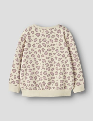Name IT Mädchen Nmfdavina Ls Sweat Fleece Bru Noos, Summer Sand, 104