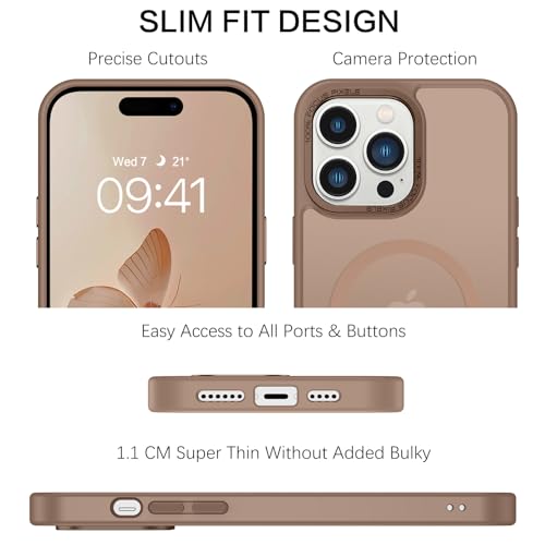 Coque iPhone 14 Pro Max MagSafe translucide et résistante aux chocs - 7