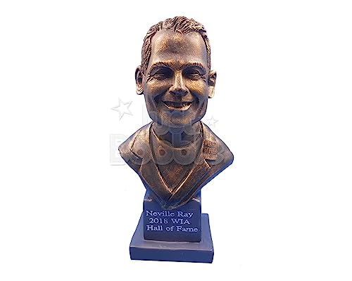 Estatua personalizada de busto de resina color bronce miniatura 2