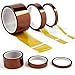 KAVJU 5/10/20/30/50mm100ft Kapton Tape Heat Resistant High Temperature Polyimide Kapton Tape 33m Gold Adhesive Tape for Industry Tapes (Color : B 30MM)