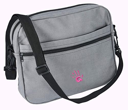 Draagzak grijs - Multi Power model - babydrager - ergonomische draagzak - GRATIS opbergtas | GoldBaby draagzak - Image 3