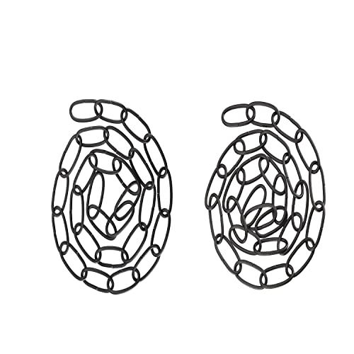 Image of Aspen Creative 21118-82,Steel 3 Feet Heavy Duty Chain for Hanging Up Maximum Weight 40 Pounds-Lighting Fixture /Swag Light /Plant in Oil Rubbed Bronze.11 Gauge.