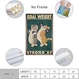 Zoom IMG-2 funny cat target weight workout
