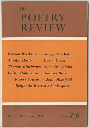 The Poetry Review - Autumn 1967 (Volume LVIII, Number 3)