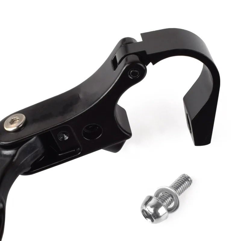 Leviers De Frein Vélo En Aluminium Noir – Compatible Guidons 22,2-23,8 Mm – Design Ergonomic, Câblage Interne – Pour Route, Cyclo-Cross, Contre-la-Montre