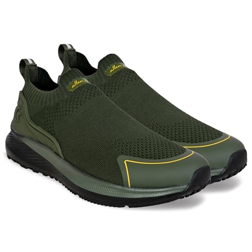Image of Allen Cooper Training,Atheletic,Gym,Sports Comfortable Extra Max Cusion with Memory Foam Insole,Anti Skid Tech Grip Walking Shoes for Men(650|Color Options- Black,White,Grey /Olive /Size-6,7,8,9,10)
