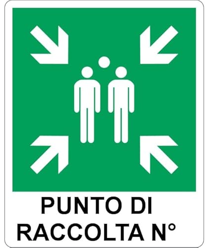 NEW CARTELLO SEGNALETICO - Punto di raccolta n°