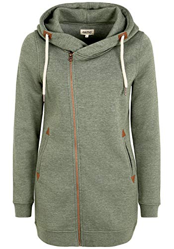 OXMO OXVicky Sweat Zip-Hoodie Damen Sweatjacke Kapuzenjacke Hoodie mit...