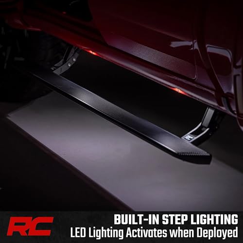 Estribos Eléctricos Rough Country HT-Series 6" para Silverado y Sierra miniatura 4
