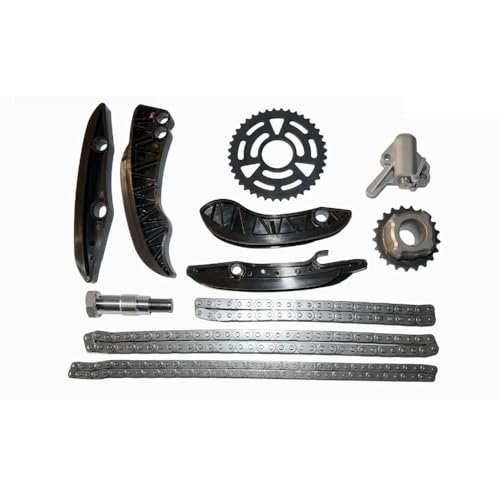 HABRAT Dentada Correa Kit De Cadena De Distribución 13527797903 11318510014 para Motor Diésel para E90 E91 E92 E93 E60 E61 N47 518-535d 1,8/2,0