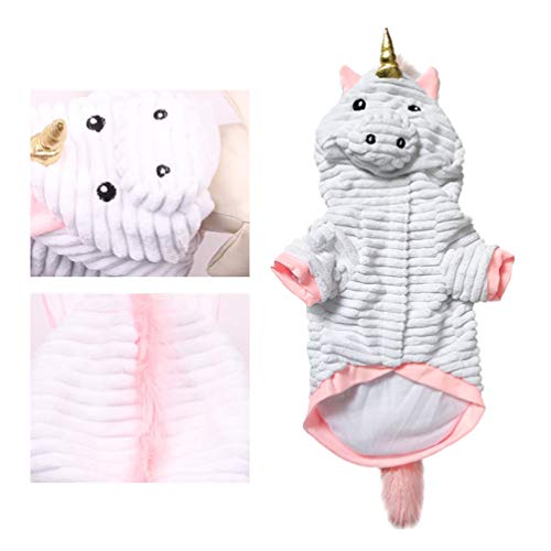 Disfraz unicornio POPETPOP para perro talla S miniatura 2