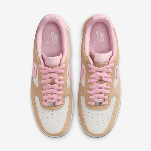 Nike Air Force 1 '07 LV8 Men's Shoes (FQ8714-202, Hemp/Phantom/Medium Soft Pink)4