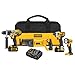 DEWALT 20V MAX Cordless Drill Combo Kit, 3.0-Ah, 4-Tool (DCK490L2)