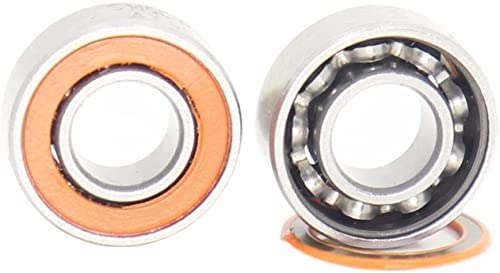 Roulement céramique hybride SMR137 2RS ABEC-7 à haute vitesse de rotation pour moulinet