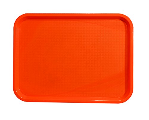 Update International Fft-1418Or Fast Food Tray Orange, 14 X 18 In, Polypropylene (Recyclable Plastic) #TOP13