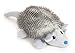 goDog Blue Fairy Armadillo Squeaky Plush Dog Toy, Chew Guard Technology - Blue/Gray, Large