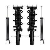 PM Auto Set Front Quick Complete Strut-Coil Spring-Rear Shock For 2009 2010 Infiniti G37 Sedan AWD
