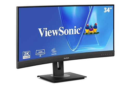 ViewSonic VG2456 24 Inch 1080p Monitor with USB C 3.2, Docking Built-In Gigabit Ethernet and 40 Degree Tilt Ergonomics for Home and Office