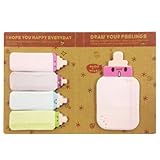 Wrapables Milk Bottle Bookmark Memo Sticky Notes