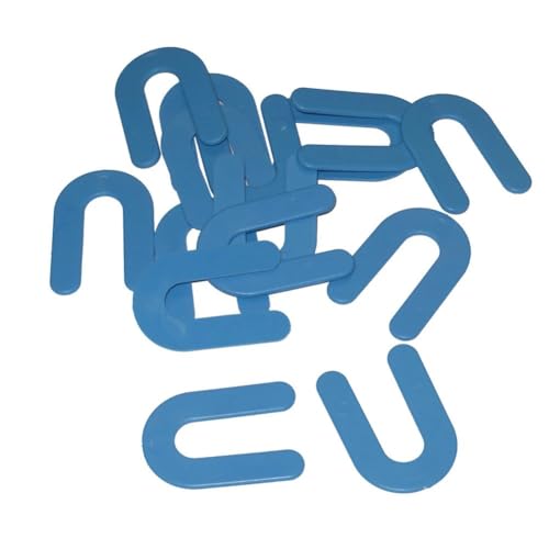 MonoSora 200 espaciadores azules en forma de U y cuñas de nivelación, junta de lechada de 1/16 pulgadas, cuñas de polipropileno reutilizables para mármol, porcelana y azulejos de gran formato