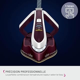 Calor Pro Express Vision, Centrale Vapeur Haute Pression, 8,3 Bars, Débit vapeur 680 g/min, 5 réglages, Technologie LED Vision, Fabriqué en France, GV9810C0