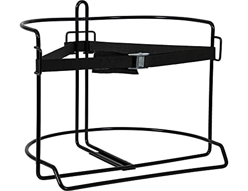 Buyers Products Steel Wire Water Beverage Cooler Truck, Cart, UTV, Mower or Landscape Trailer Mount Rack Holder, 5201007, 5 Gallon, Black