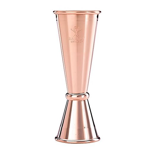 Barfly Japanese Style Jigger, 1 oz x 2 oz, Copper