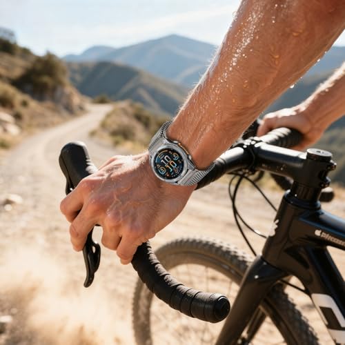 Bracelet Titane Garmin Epix et Forerunner 965 robuste et leger