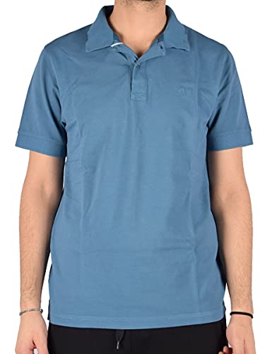 Polo SUN 68 bleu XL casual chic pour homme moderne