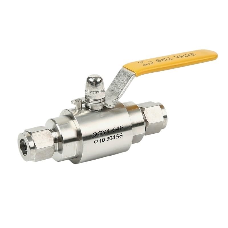 Vanne à bille 28mm inox 316 pour rénovation de plomberie et circuits d'eau extérieurs