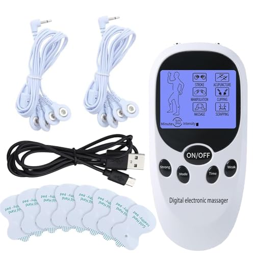 Tens Machine for Pain Relief Period Pain Simulator Period Pain Simulator for Men Period Simulator Machine 6 Modes 8 Pads Labour Pain Simulator for Men for Muscle Back Shoulder Neck Pain Relief