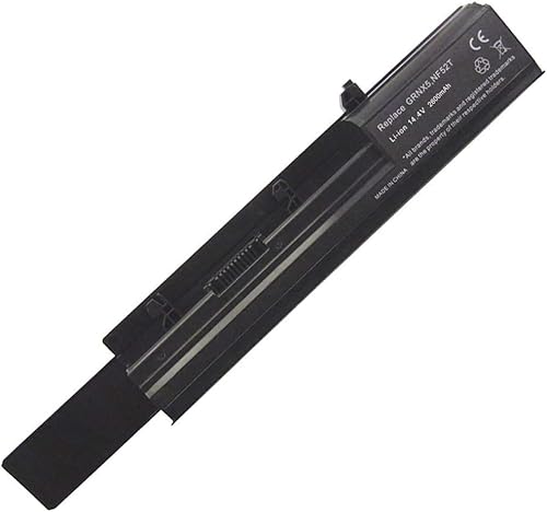14.4V 2600mAh GRNX5 Batteria di Ricambio per Dell 50TKN 7W5X0 7W5X09C 93G7X NF52T P09S P09S001 V9TYF XXDG0 0NF52T 0V9TYF 0XXDG0